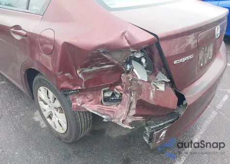 2012 Honda Civic Lx из США, поврежденный, VIN 19XFB2F55CE315312